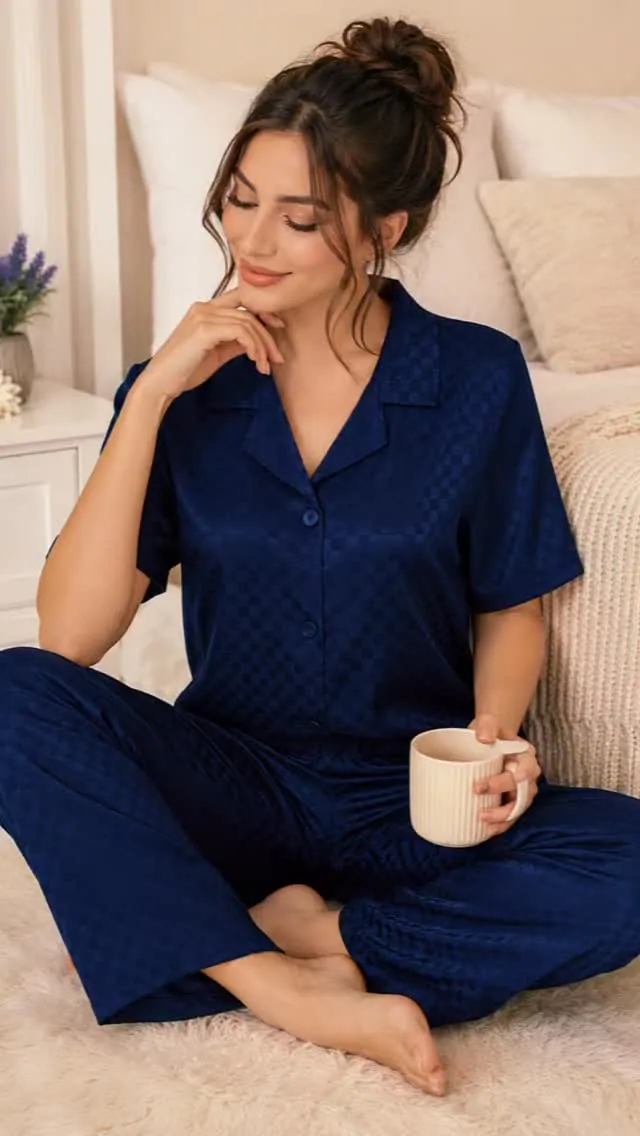 A soft Pijamty homewear look